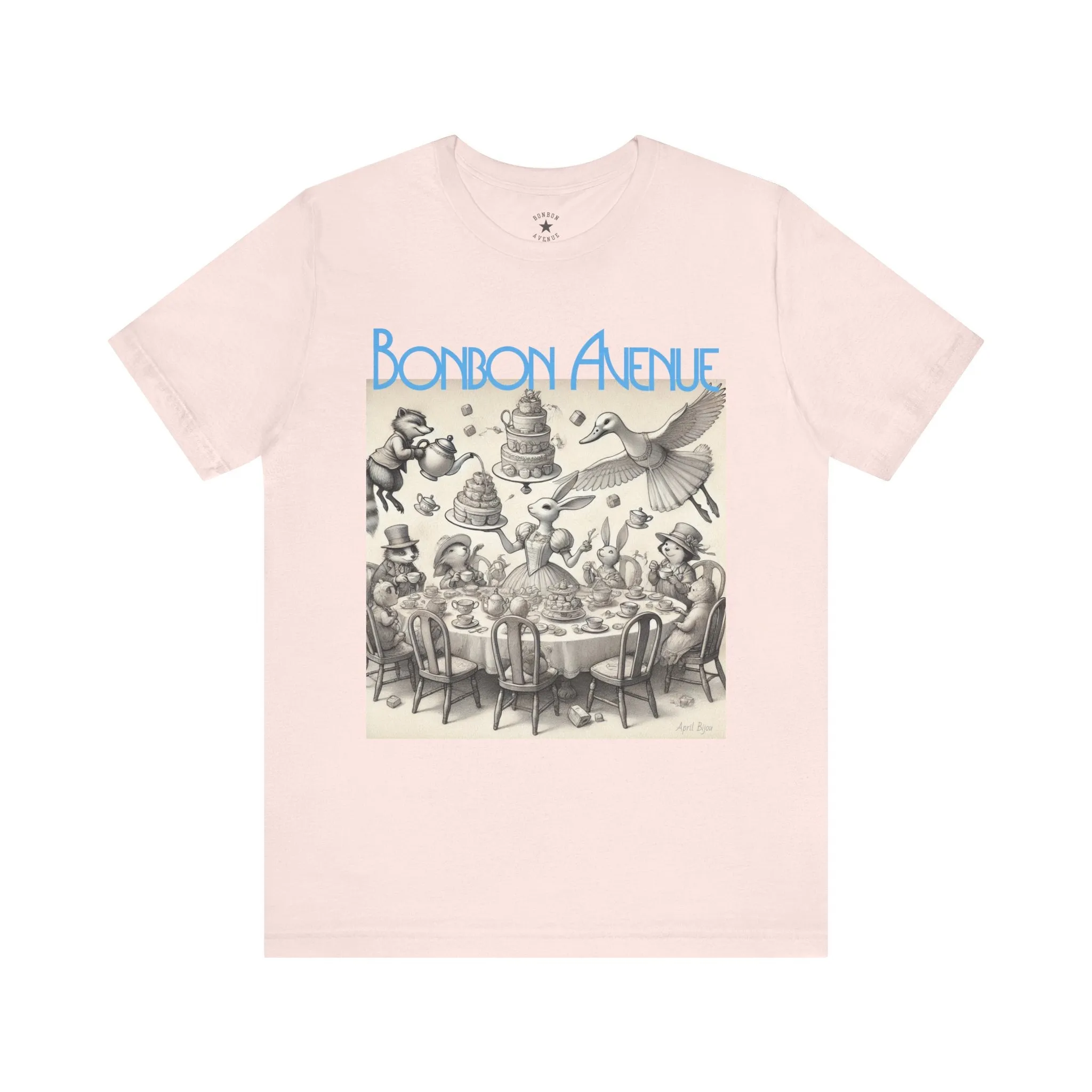 : Bonbon Avenue Tea Party Charm T-Shirt
