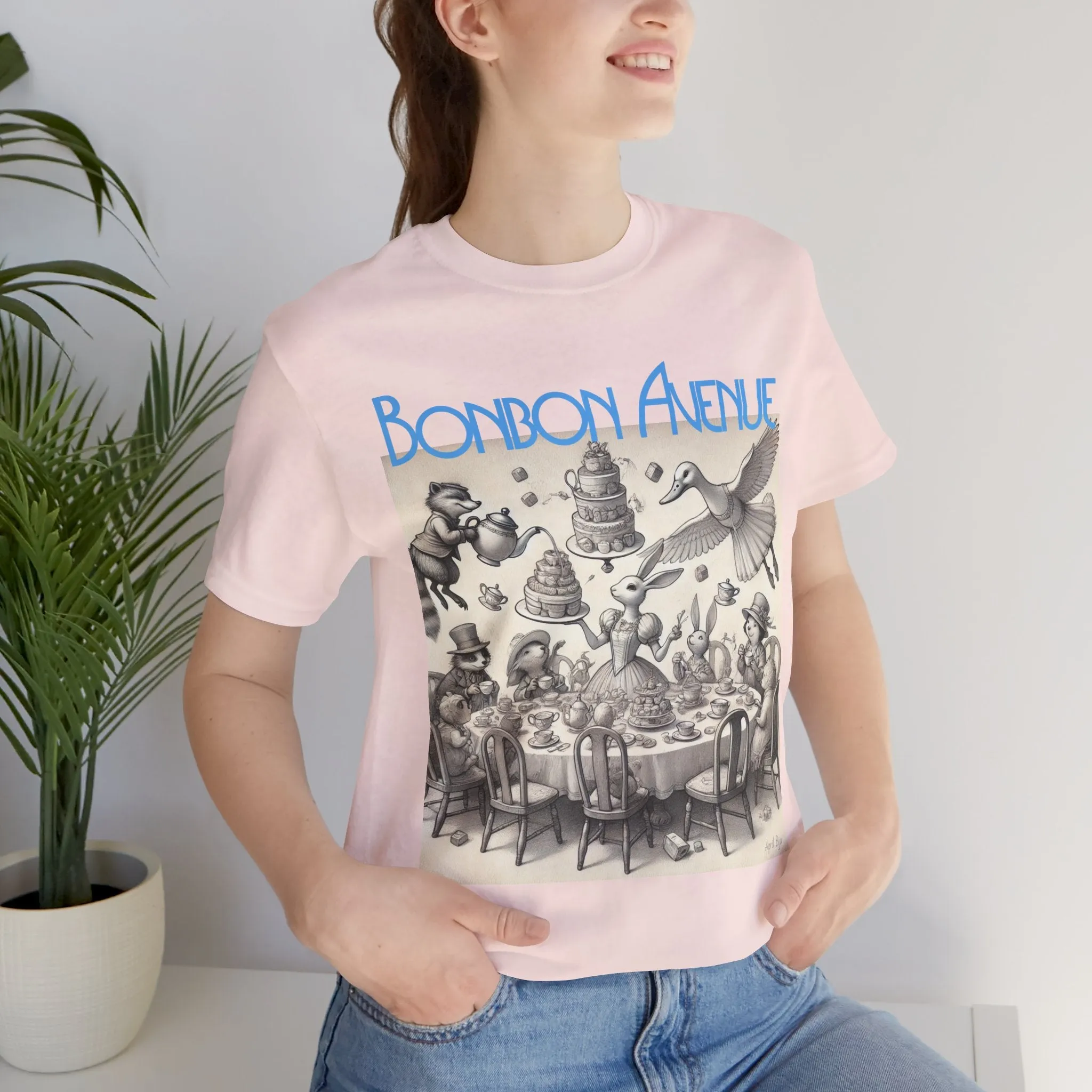 : Bonbon Avenue Tea Party Charm T-Shirt