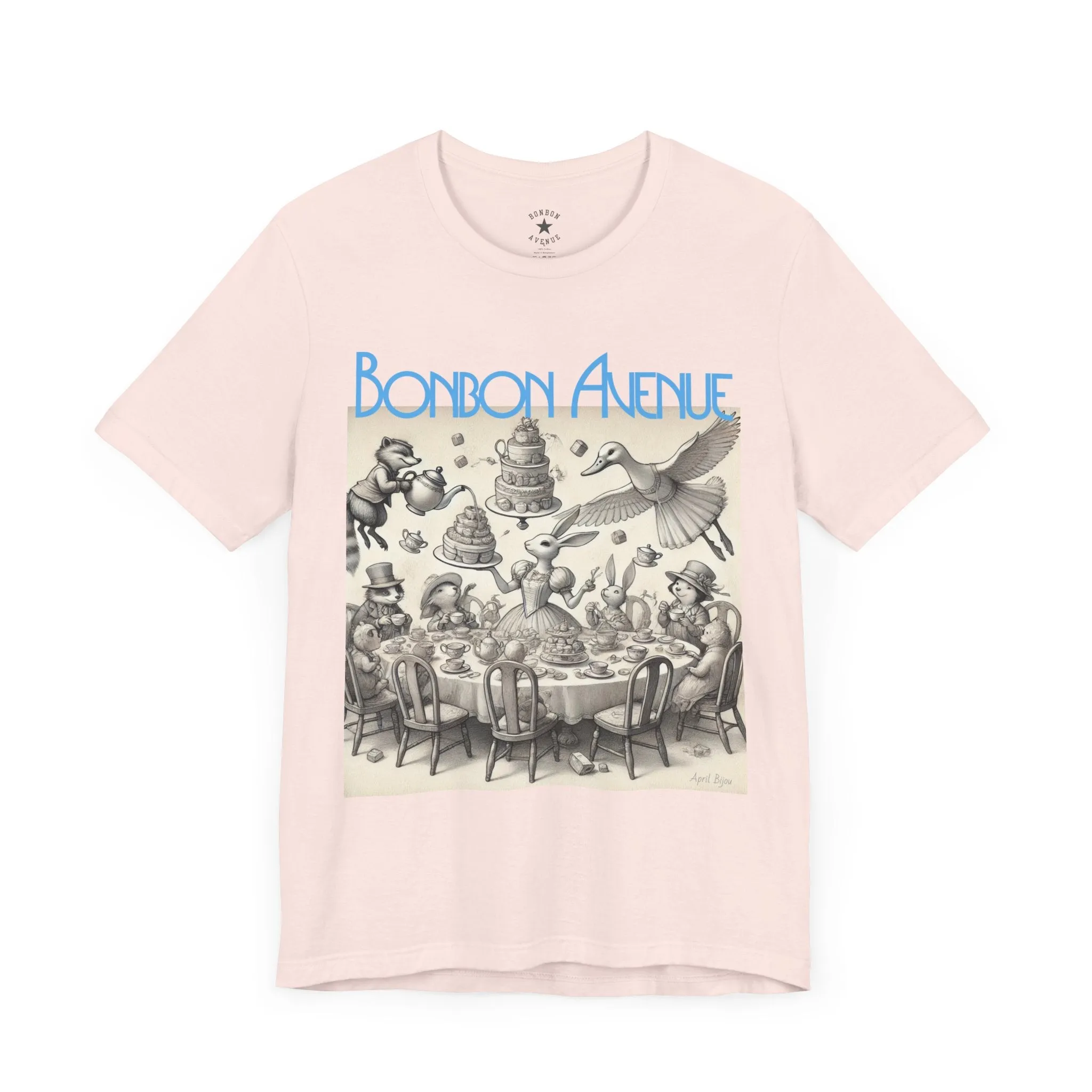 : Bonbon Avenue Tea Party Charm T-Shirt