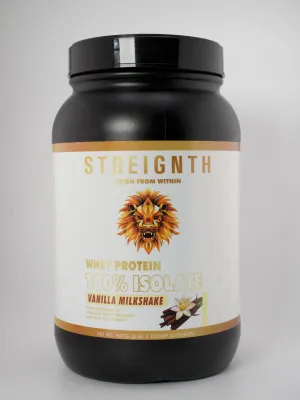 100% ISOLATE WHEY PROTEIN