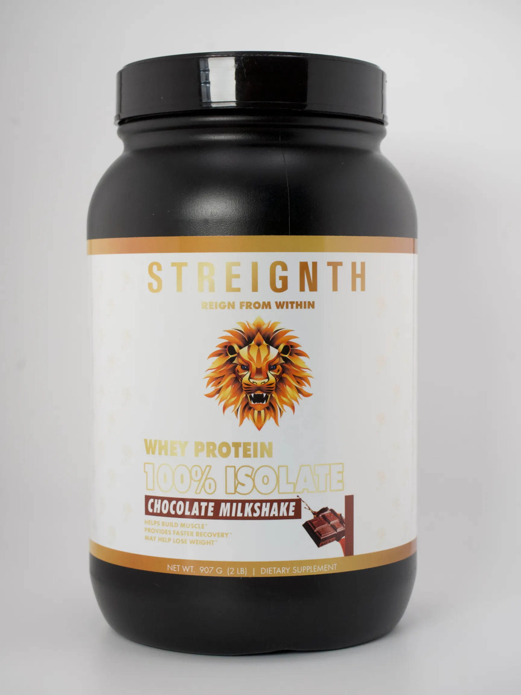 100% ISOLATE WHEY PROTEIN