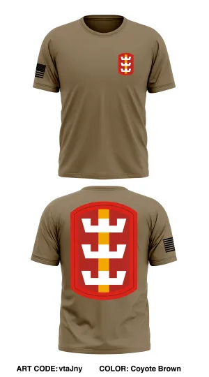 130th EN BN Store 1 Core Men's SS Performance Tee - vtaJny