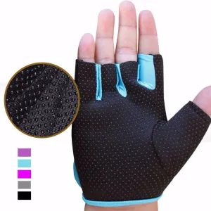 1K Button Active Unisex Anti-skid Crossfit gym Gloves