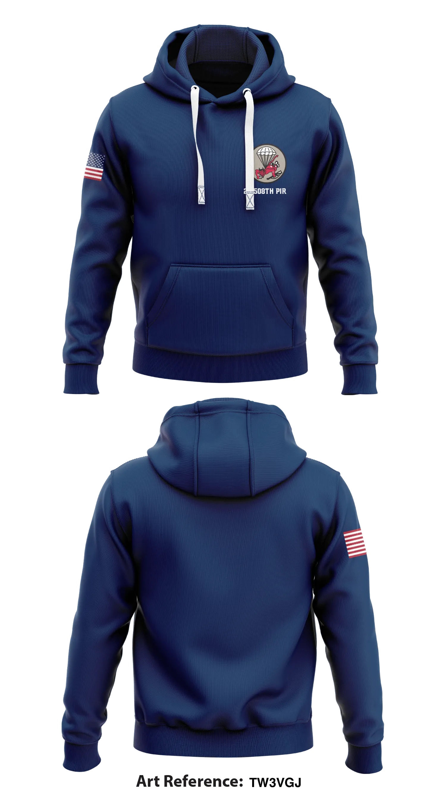 2 / 58th PIR Store 1  Core Men's Hooded Performance Sweatshirt - TW3Vgj