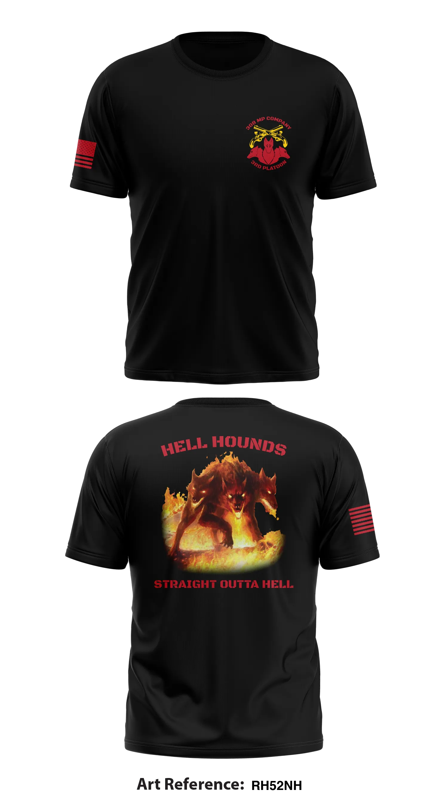 308 MP Company Core Men's SS Performance Tee - rh52nh