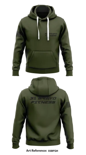 31 Bravo Fitness Store 1  Core Men's Hooded Performance Sweatshirt - X5BFgh