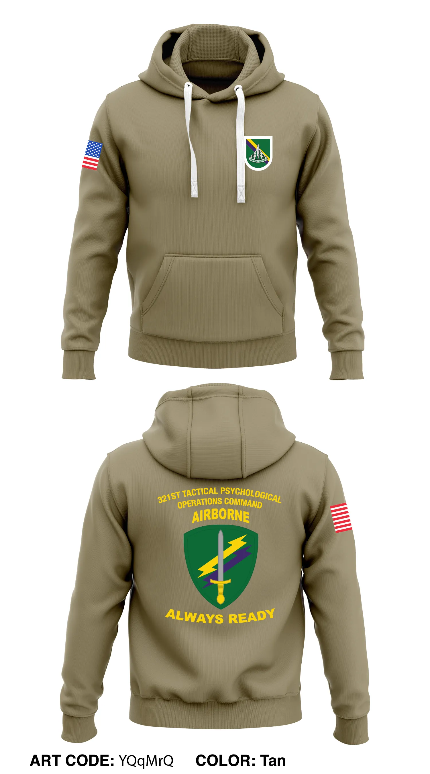 321st Tactical Psychological Operations Command  Store 1  Core Men's Hooded Performance Sweatshirt - YQqMrQ