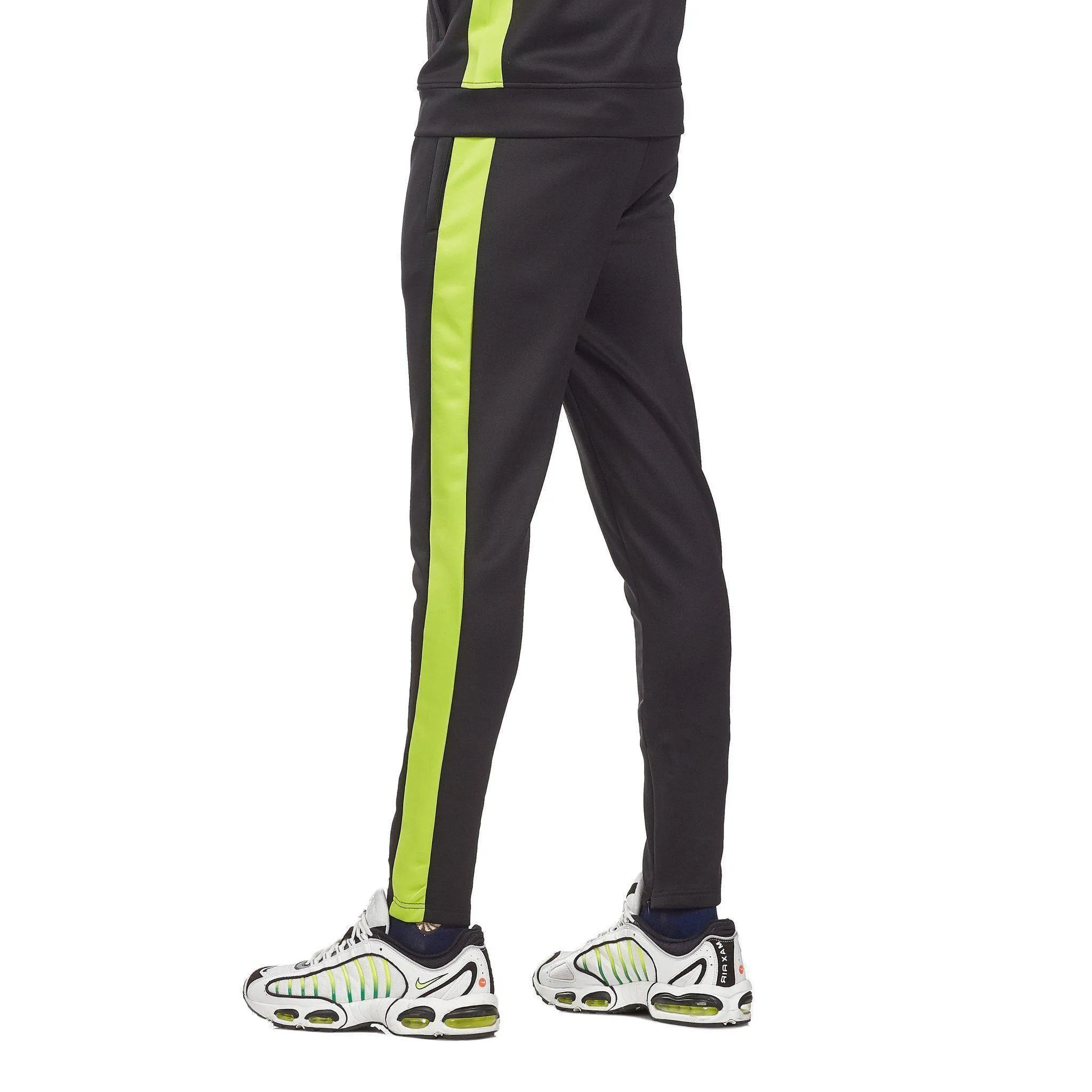 401 Track Pants - Black & Lime