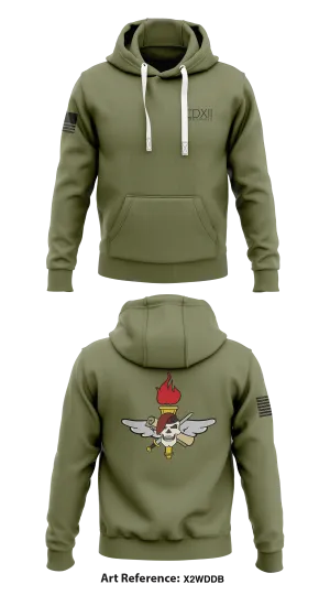 412th CA BN Store 1  Core Men's Hooded Performance Sweatshirt - x2wDDb