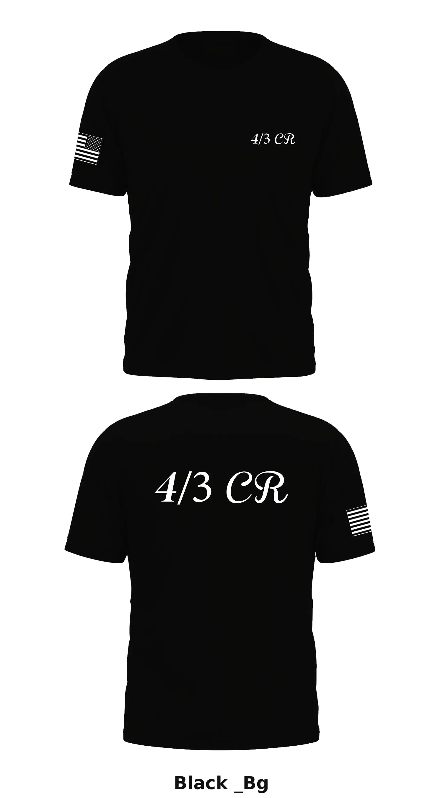 4/3 CR Store 1 Core Men's SS Performance Tee - _Bg