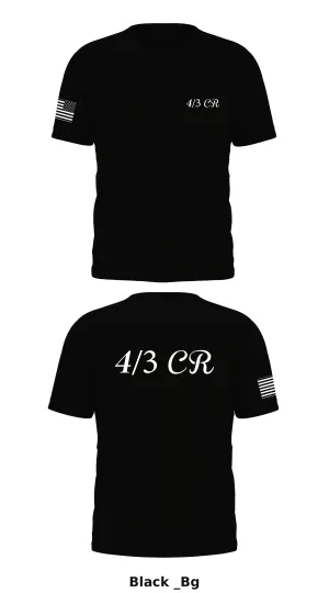 4/3 CR Store 1 Core Men's SS Performance Tee - _Bg