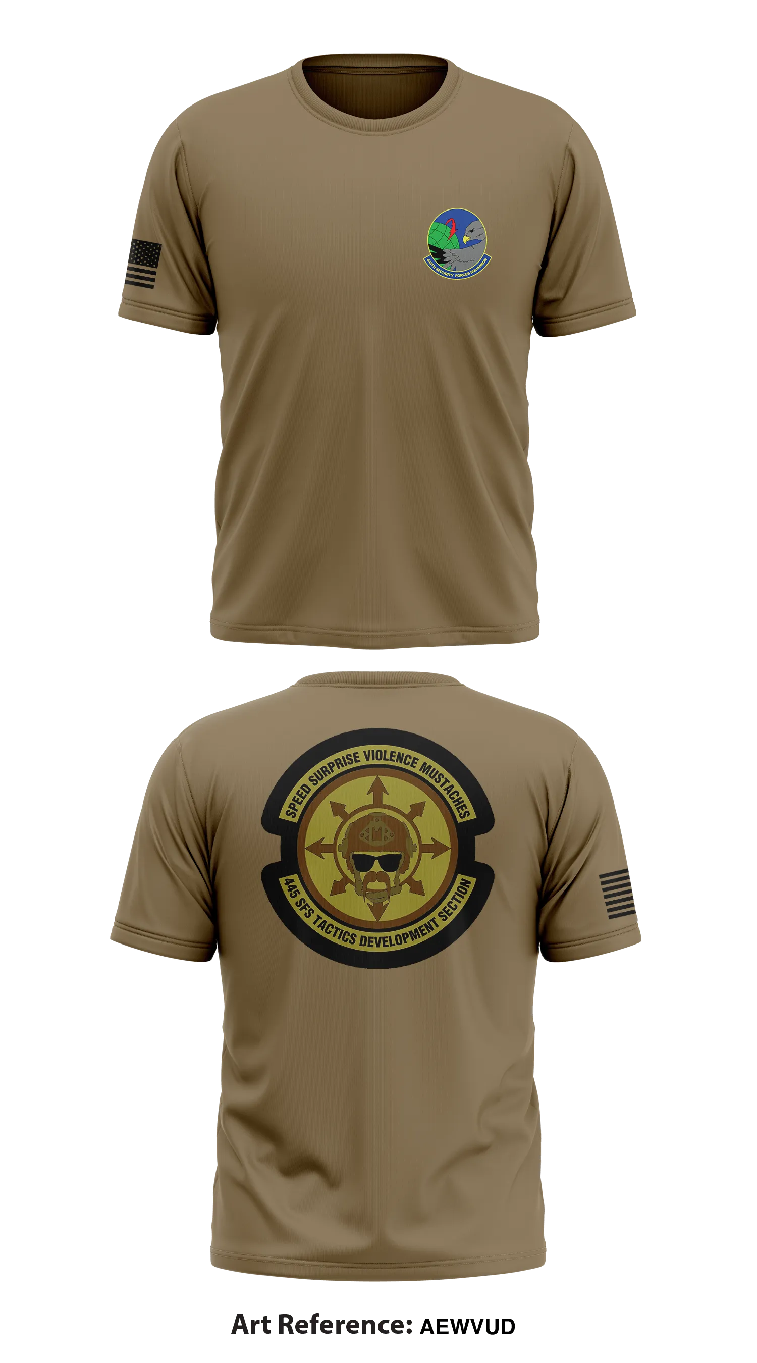 445th SFS WPAFB Store 1 Core Men's SS Performance Tee - aEWVud