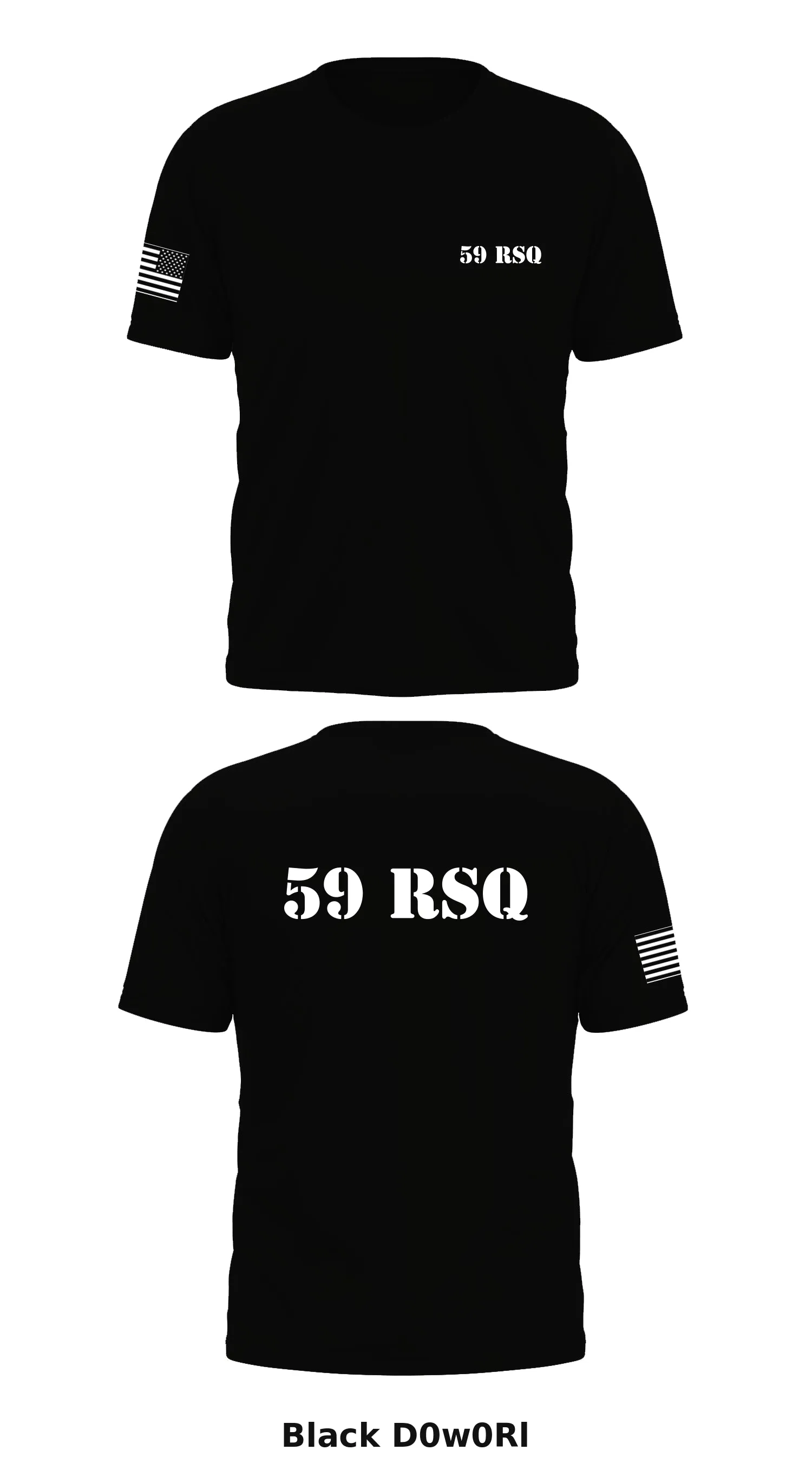 59 RSQ Store 1 Core Men's SS Performance Tee - D0w0Rl