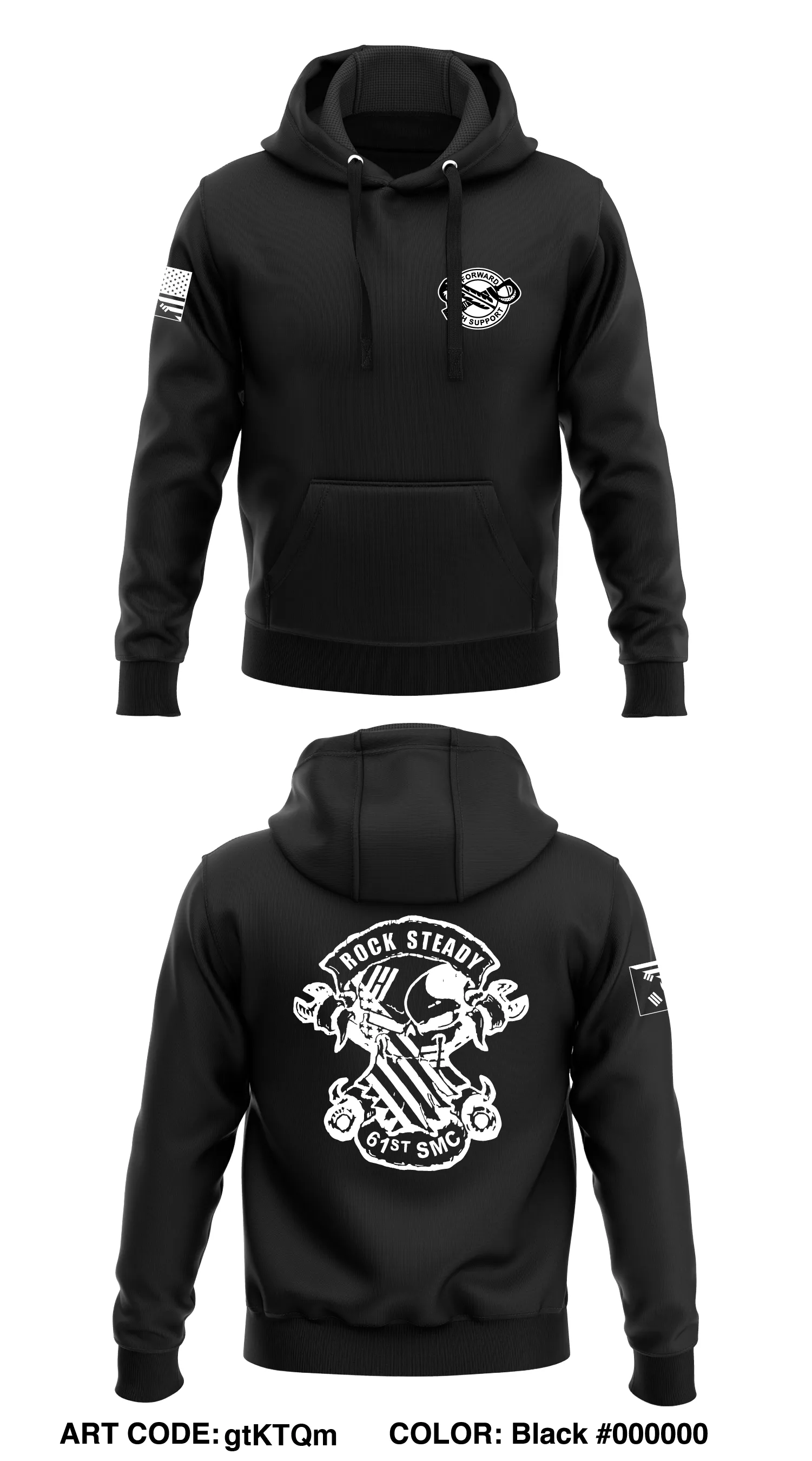 61st SMC, 194th CSSB, 2ID Store 1  Core Men's Hooded Performance Sweatshirt - gtKTQm