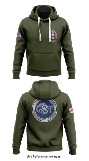 72nd CST (WMD)  Core Men's Hooded Performance Sweatshirt - kwmSX6