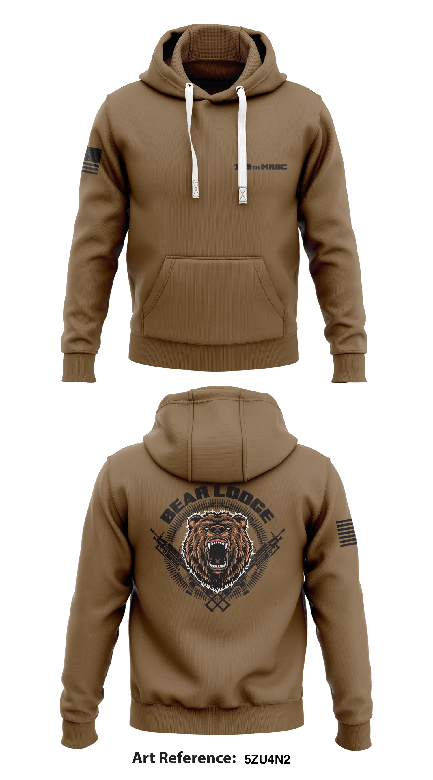 739th MRBC Store 1  Core Men's Hooded Performance Sweatshirt - 5zu4n2