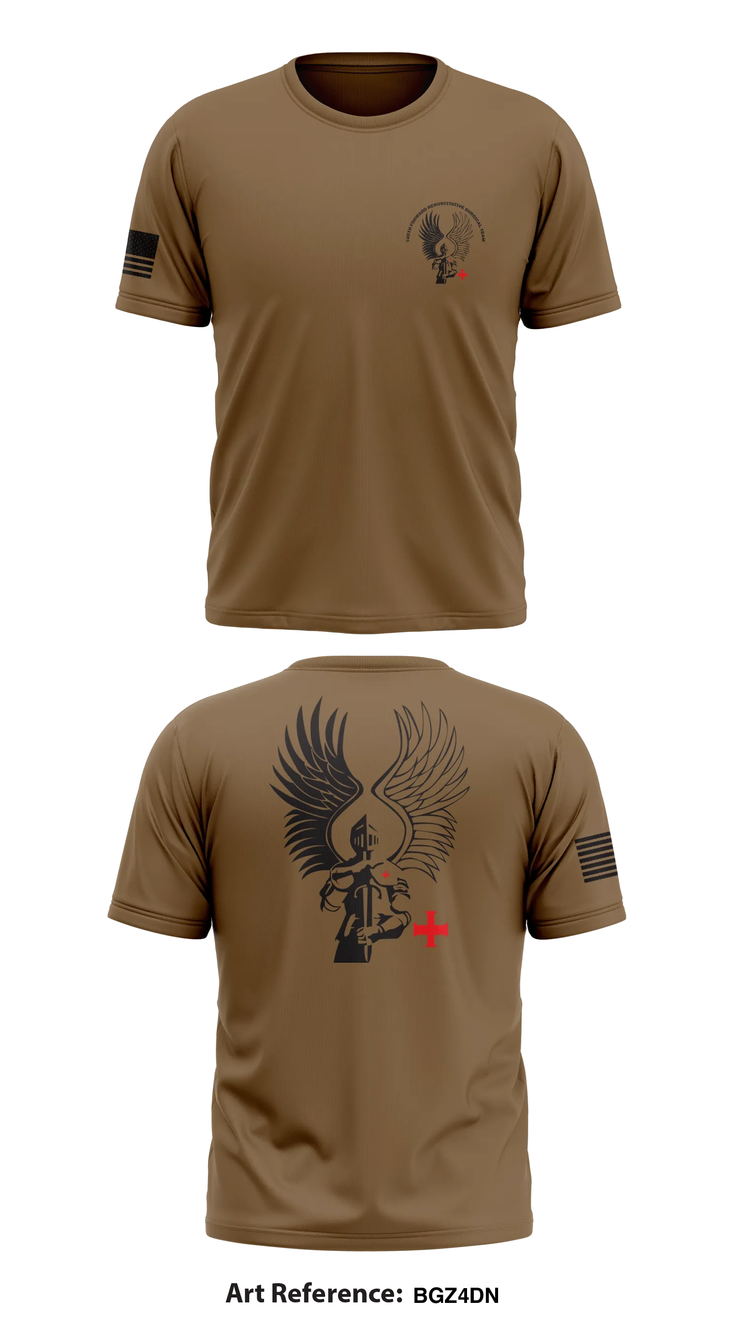 745th Forward Resuscitative Surgical Team  Store 1 Core Men's SS Performance Tee - bGz4dn