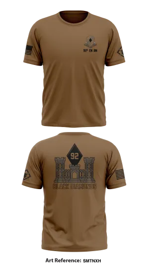 92nd EN BN  Core Men's SS Performance Tee - smtnXh