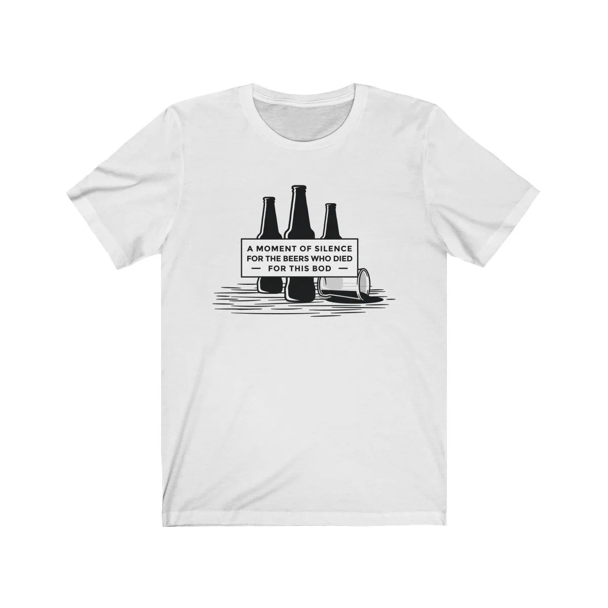 A MOMENT OF SILENCE <br>unisex tee