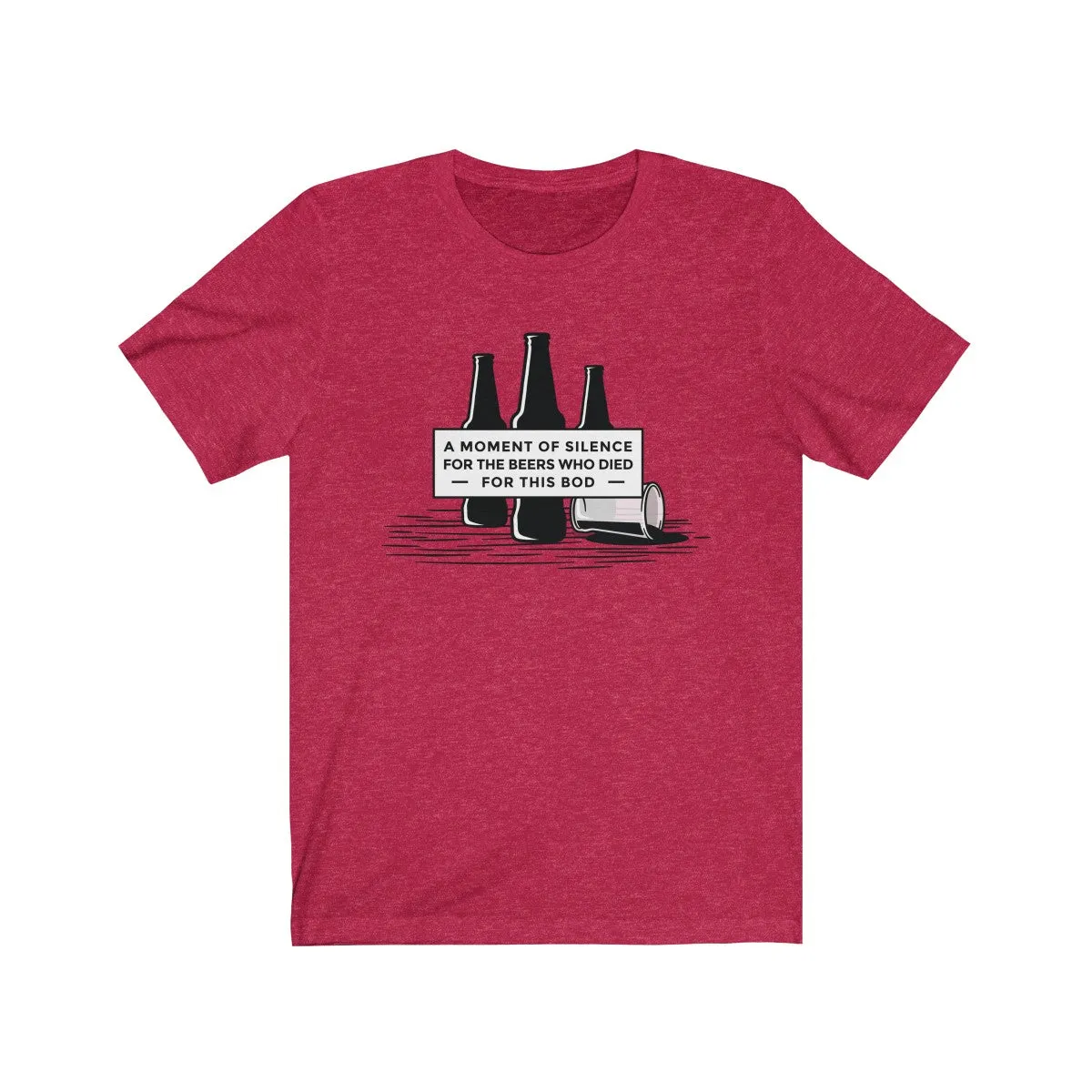 A MOMENT OF SILENCE <br>unisex tee