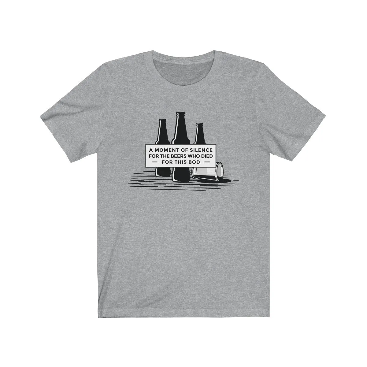 A MOMENT OF SILENCE <br>unisex tee