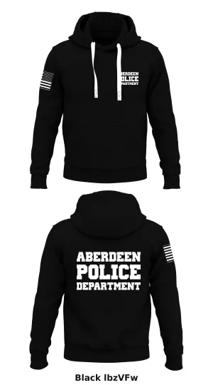 Aberdeen Police Department  Store 1  Core Men's Hooded Performance Sweatshirt - lbzVFw