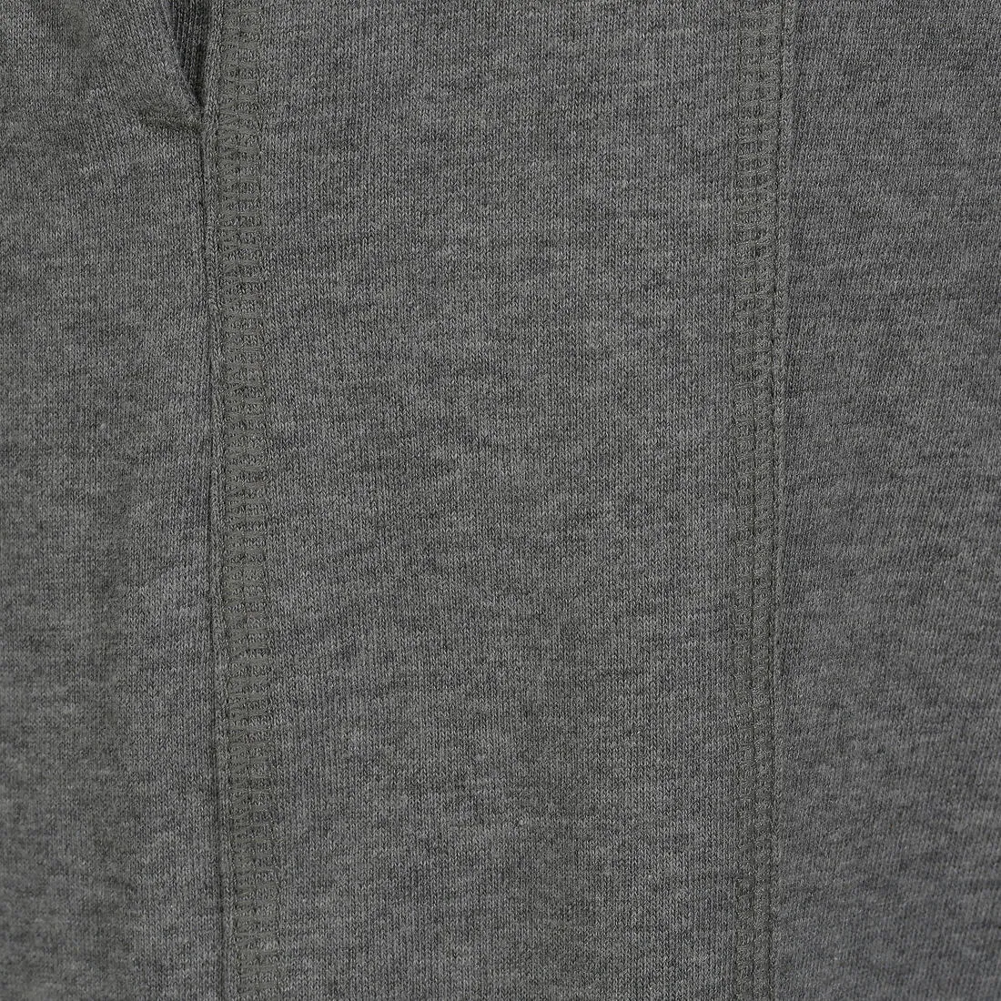 Active Long Fitness Print Shorts - Mid Mottled Grey