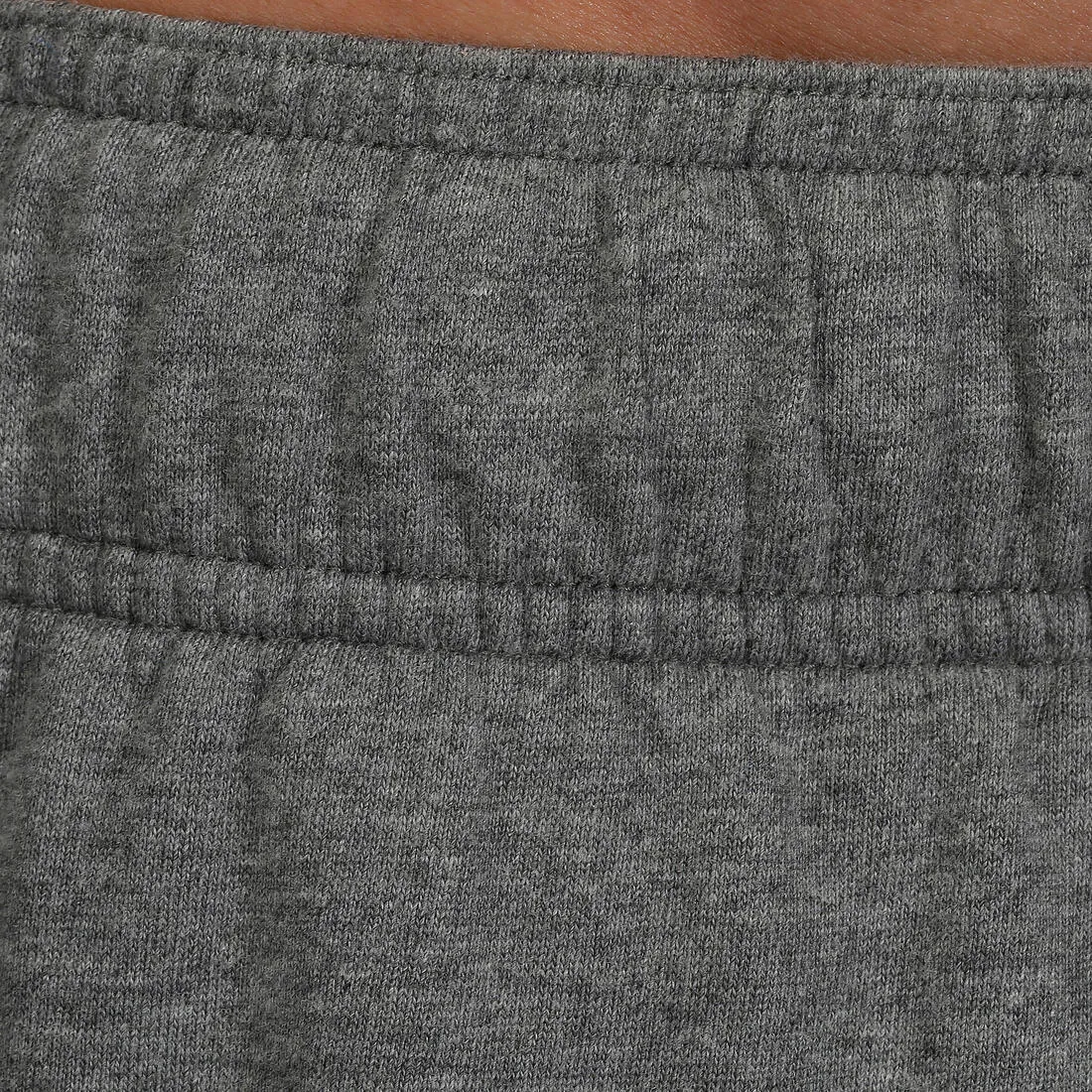 Active Long Fitness Print Shorts - Mid Mottled Grey