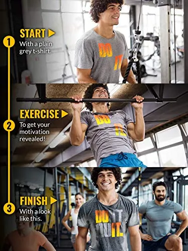 Actizio Sweat Activated Workout Shirt (Athletic Heather, L)