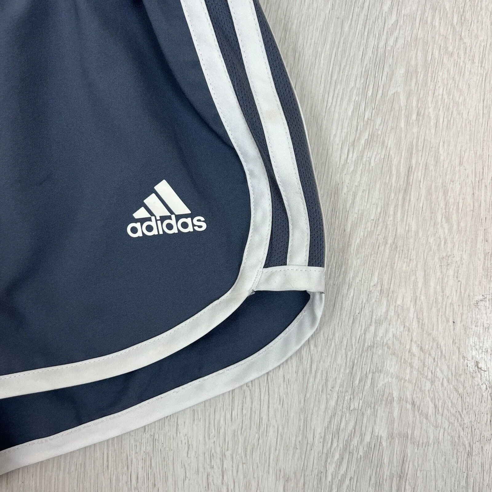 Adidas Womens Grey Athletic Shorts Energy Running Size XS