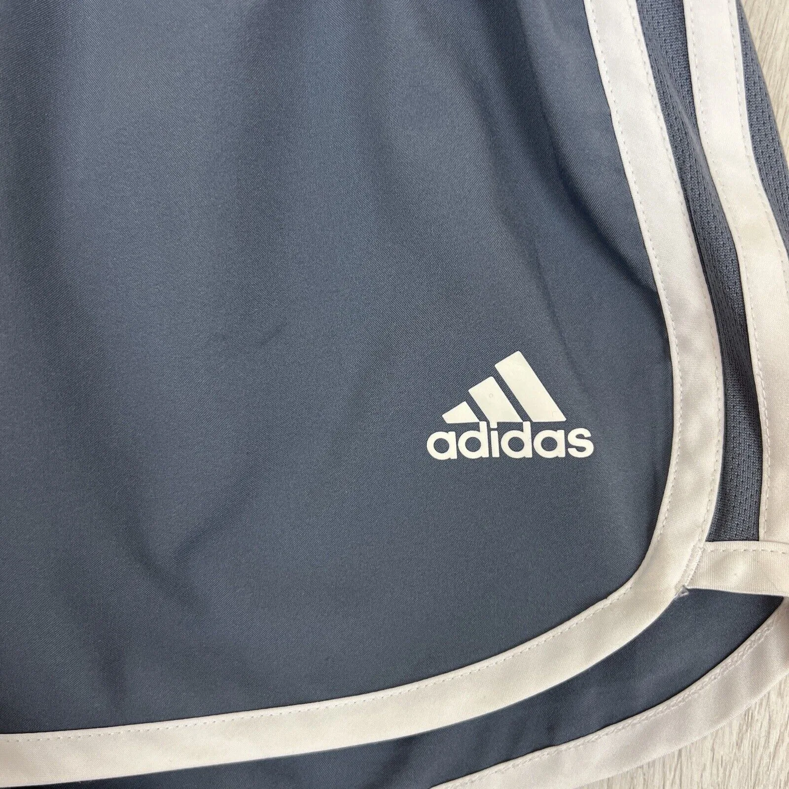 Adidas Womens Grey Athletic Shorts Energy Running Size XS