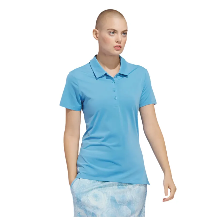 Adidas Women's Ultimate365 Solid Short Sleeve Polo Shirt