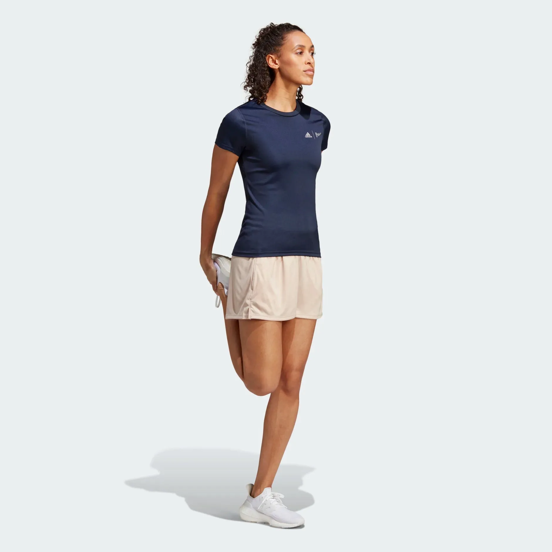 Adidas X Parley Womens Shorts - Wonder Taupe