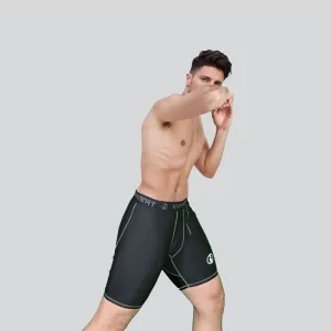ADULT PRO COMPRESSION SHORT BLACK