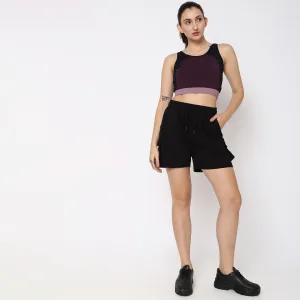 Air Dry Slim Fit Solid Tank Top