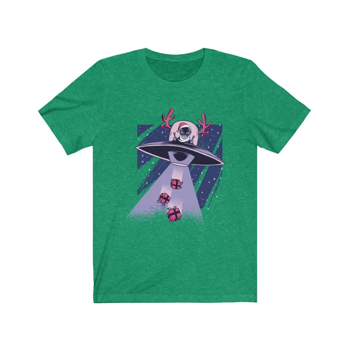 ALIEN SANTA <br>unisex tee