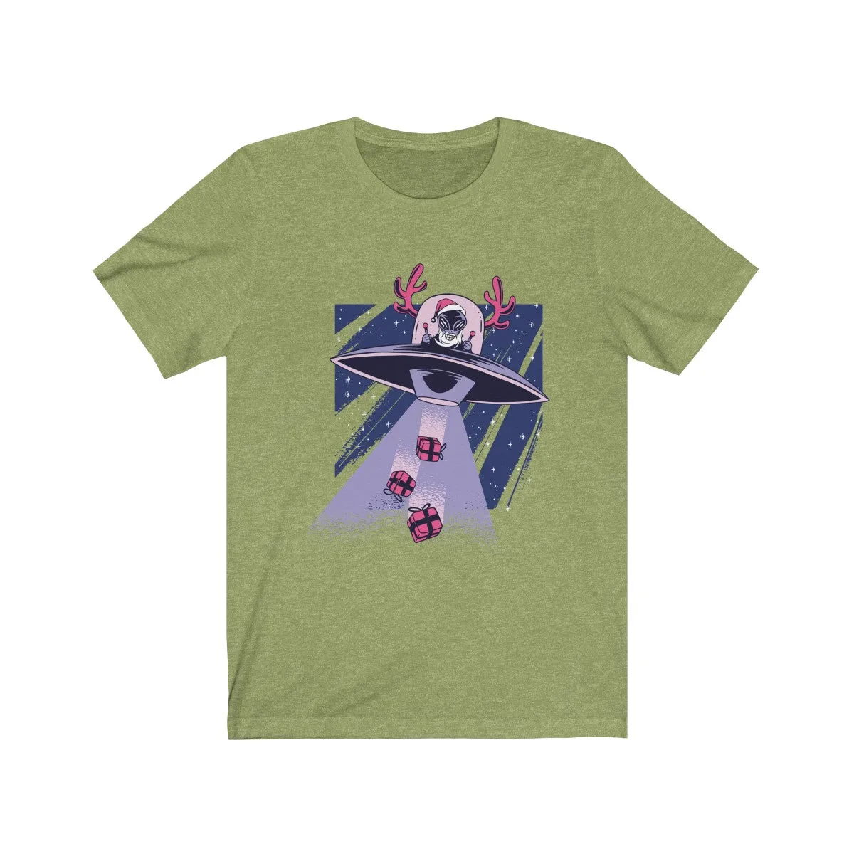 ALIEN SANTA <br>unisex tee