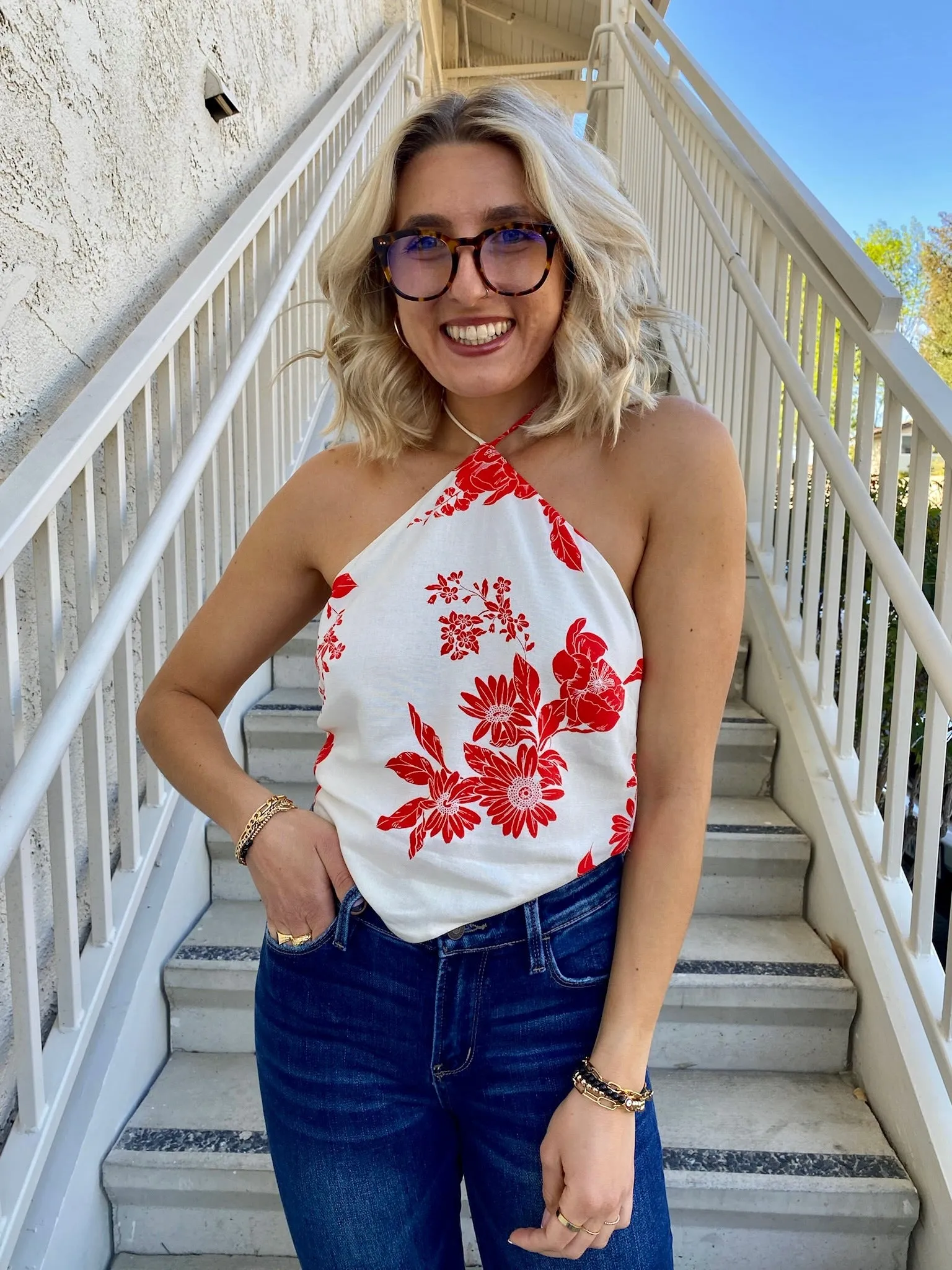 All My Heart Halter Top