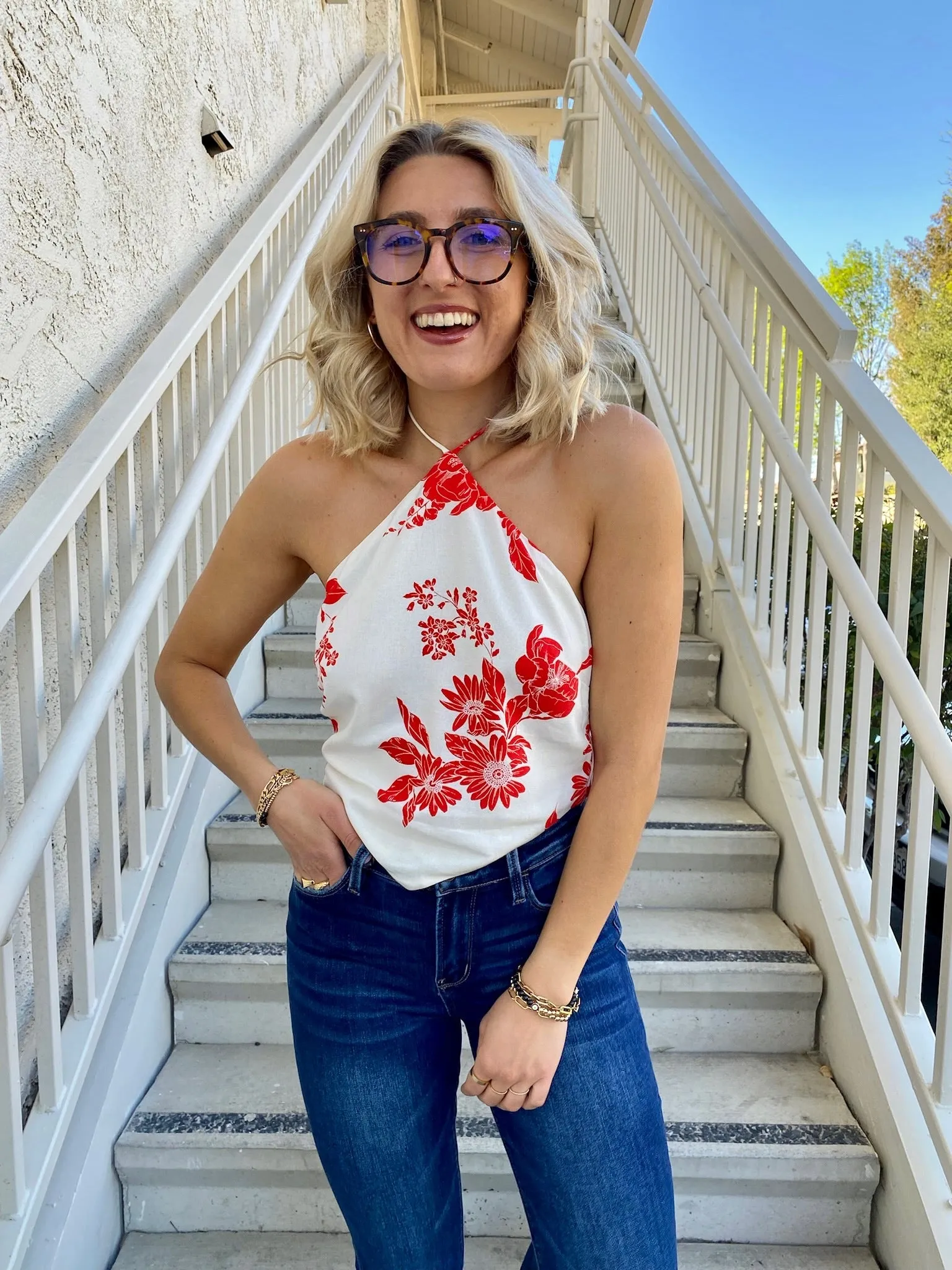 All My Heart Halter Top