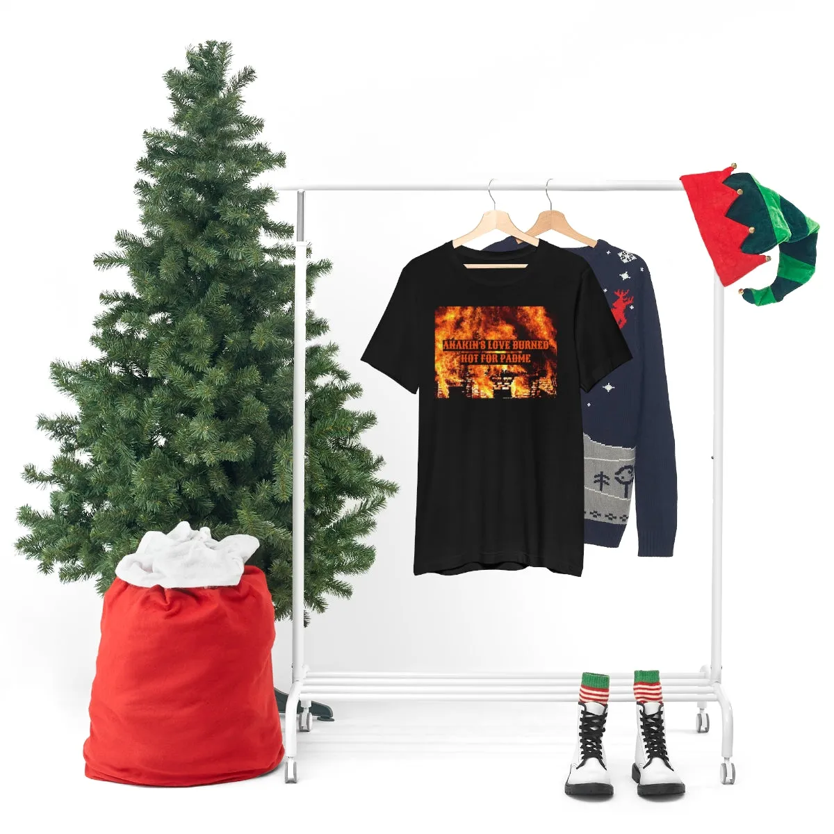 Anakin's Love Burned Hot For Padme Short Sleeve Tee