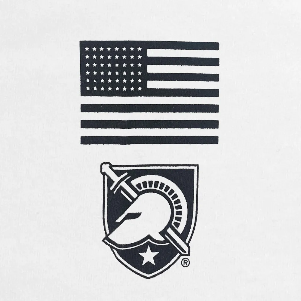 Army Nike 2024 Rivalry Airborne Eagle Dri-Fit Cotton T-Shirt (White)