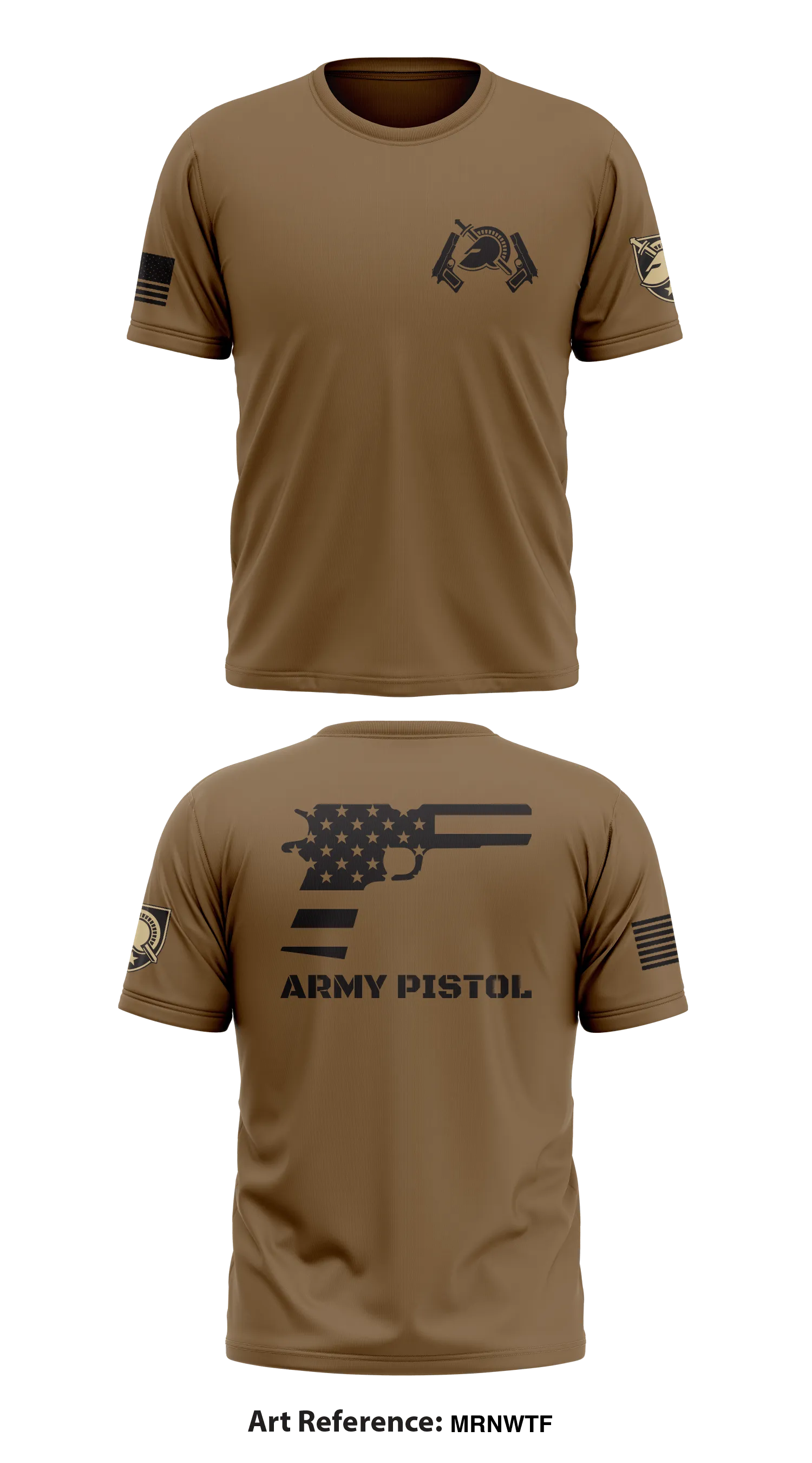 Army PistolArmy Pistol Store 1 Core Men's SS Performance Tee - MrnwTF