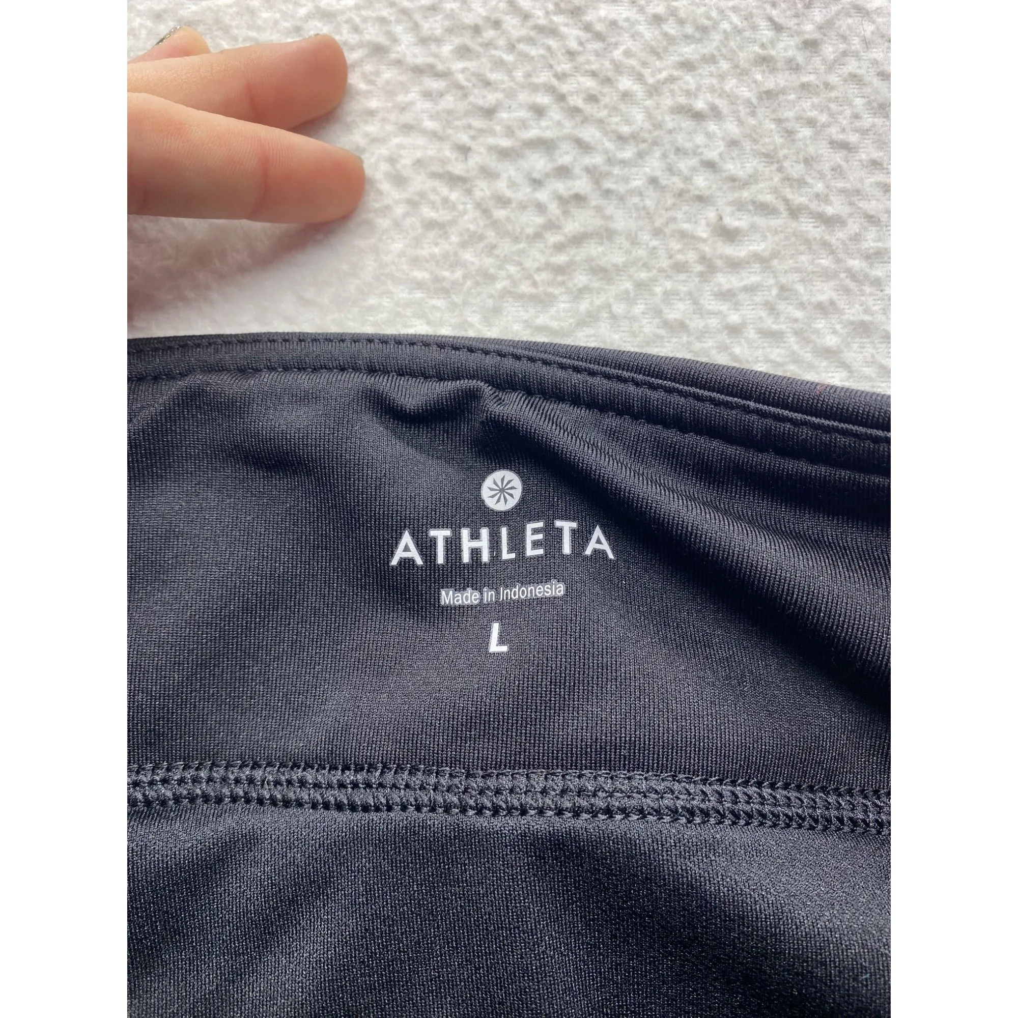 Athleta Black Athletic Running Shorts With Pockets #7183
