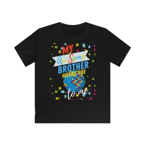 Ausome Brother Means The World to me Kids Tee