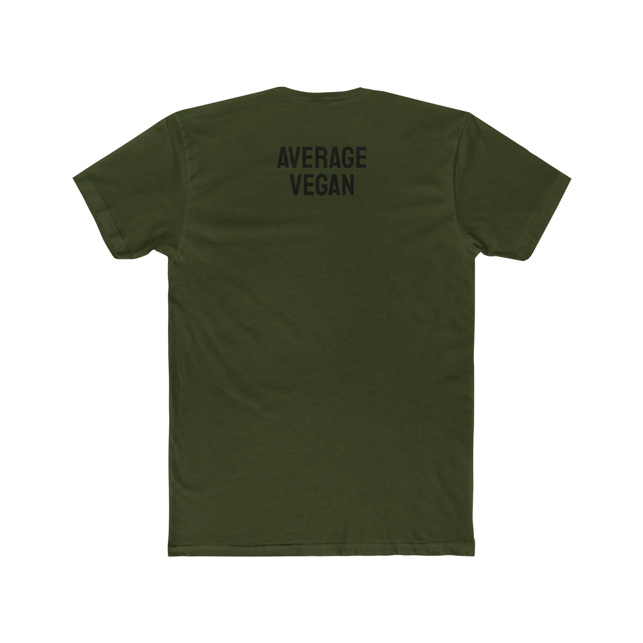 Average Vegan - Unisex Cotton Crew Tee