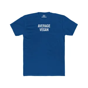 Average Vegan - Unisex Cotton Crew Tee