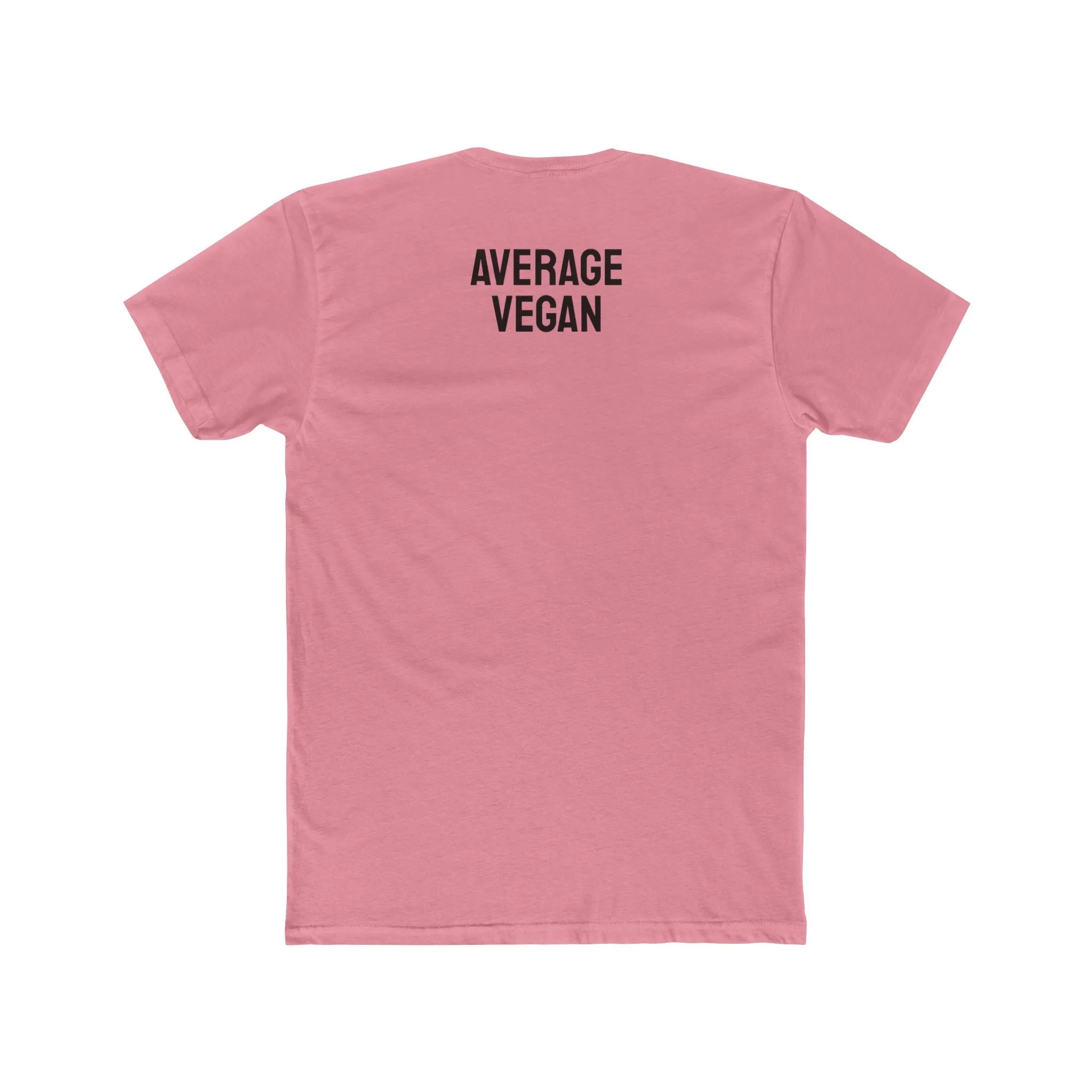 Average Vegan - Unisex Cotton Crew Tee
