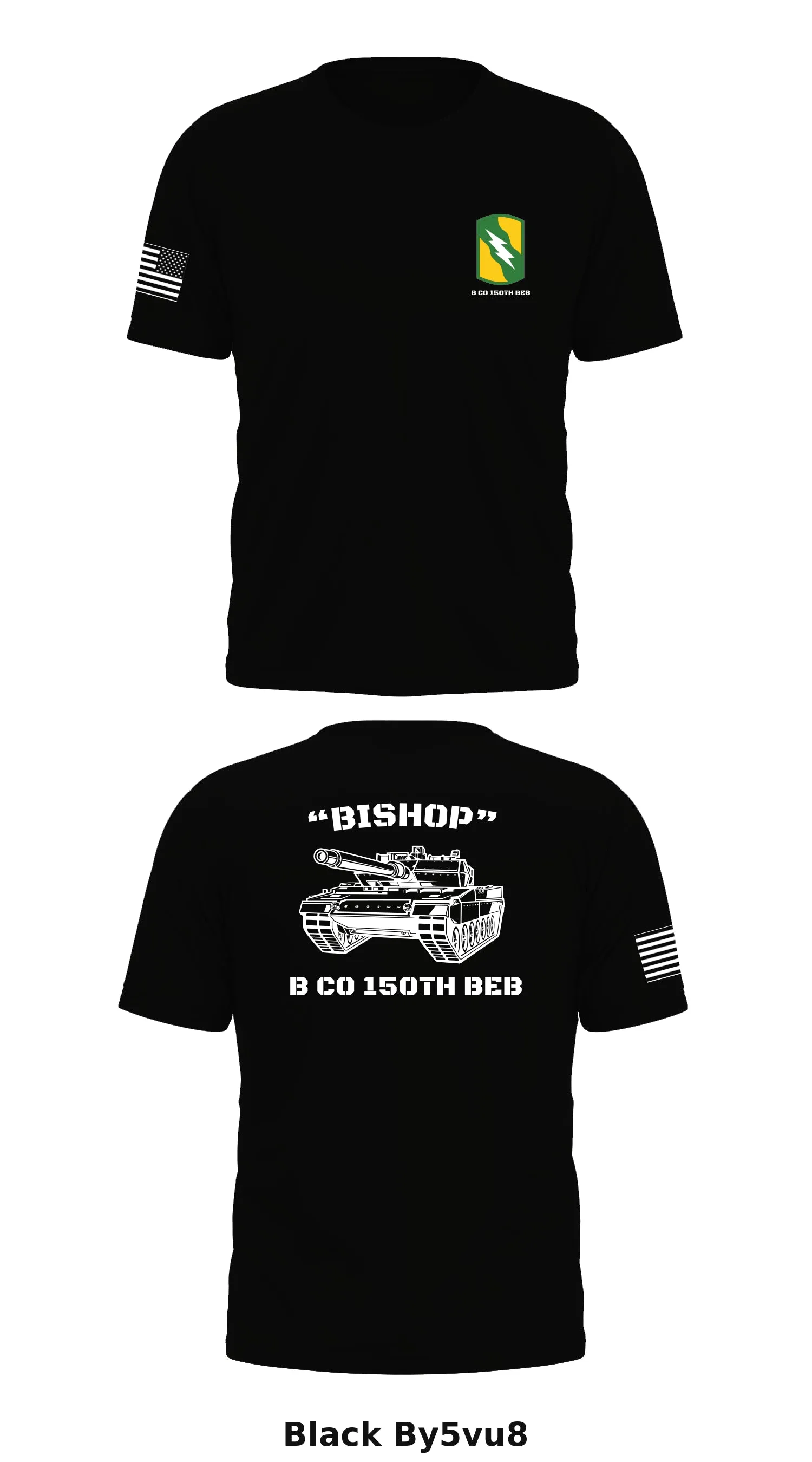 B CO 150th BEB Store 1 Core Men's SS Performance Tee - By5vu8