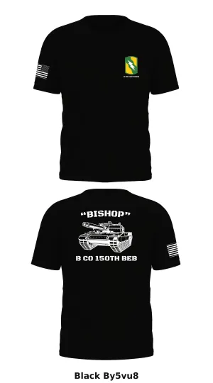 B CO 150th BEB Store 1 Core Men's SS Performance Tee - By5vu8