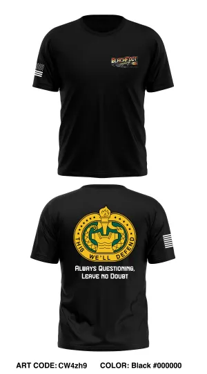 B Co 309th MI BN DS Core Men's SS Performance Tee - CW4zh9